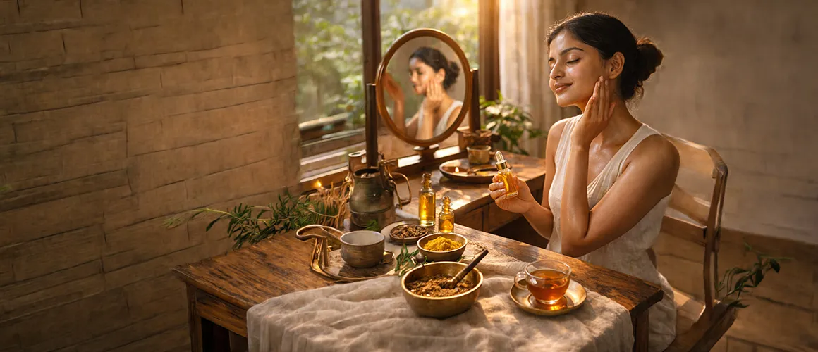 Glass Skin Is Trending — Here's the Ayurvedic Way to Actually Achieve It